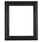 16" x 20" Black Open Back Frame With Brown Wash by Studio Décor®